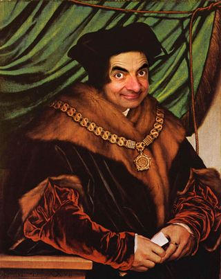Illustration for article titled Mr. Bean meets Blackadder with these digitally altered classical portraits